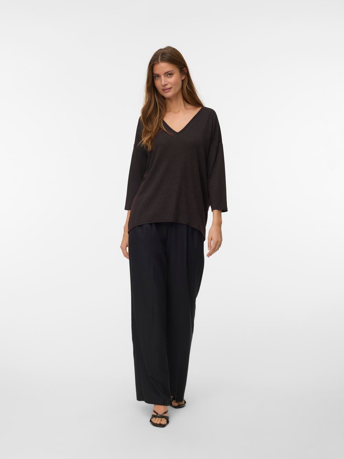 VMKANVA Top - Chocolate Torte - VERO MODA & VILA Bergvik