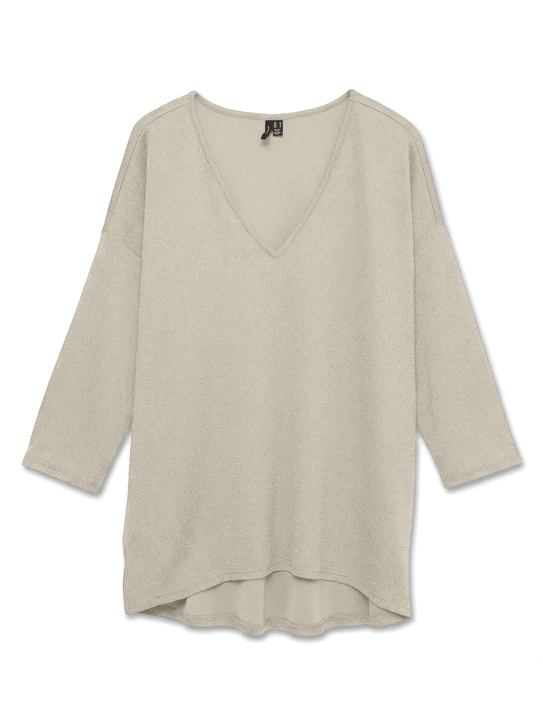 VMKANVA Top - Oatmeal - VERO MODA & VILA Bergvik