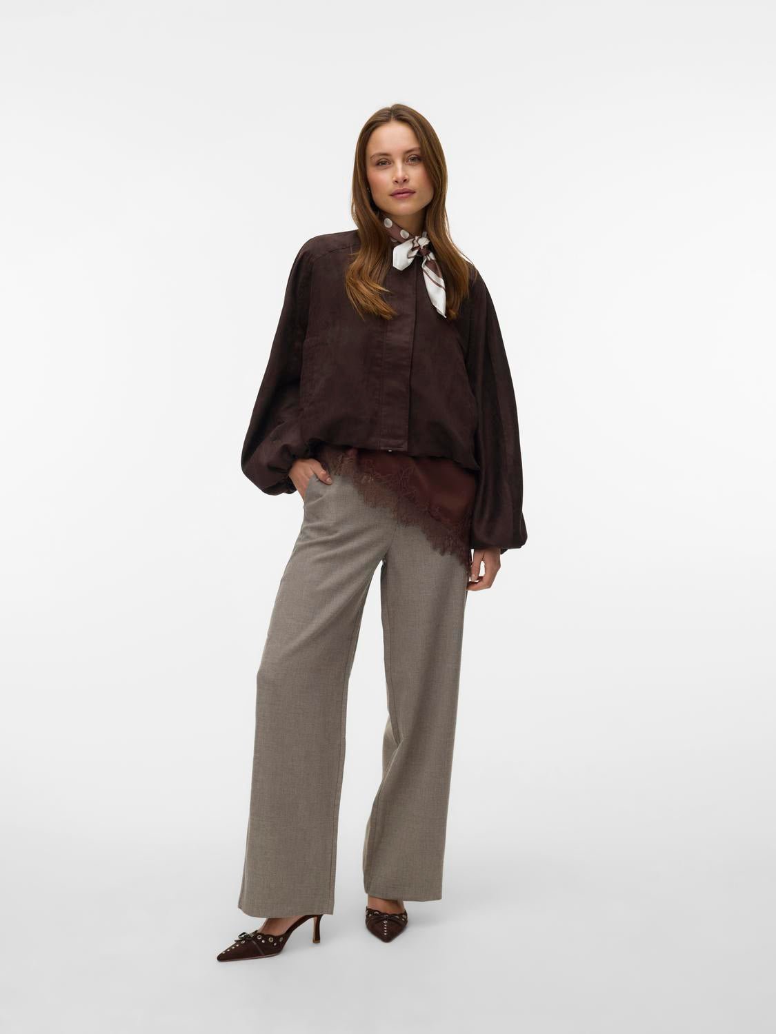 VMKATHY Otw Bomber - Chocolate Torte - VERO MODA & VILA Bergvik