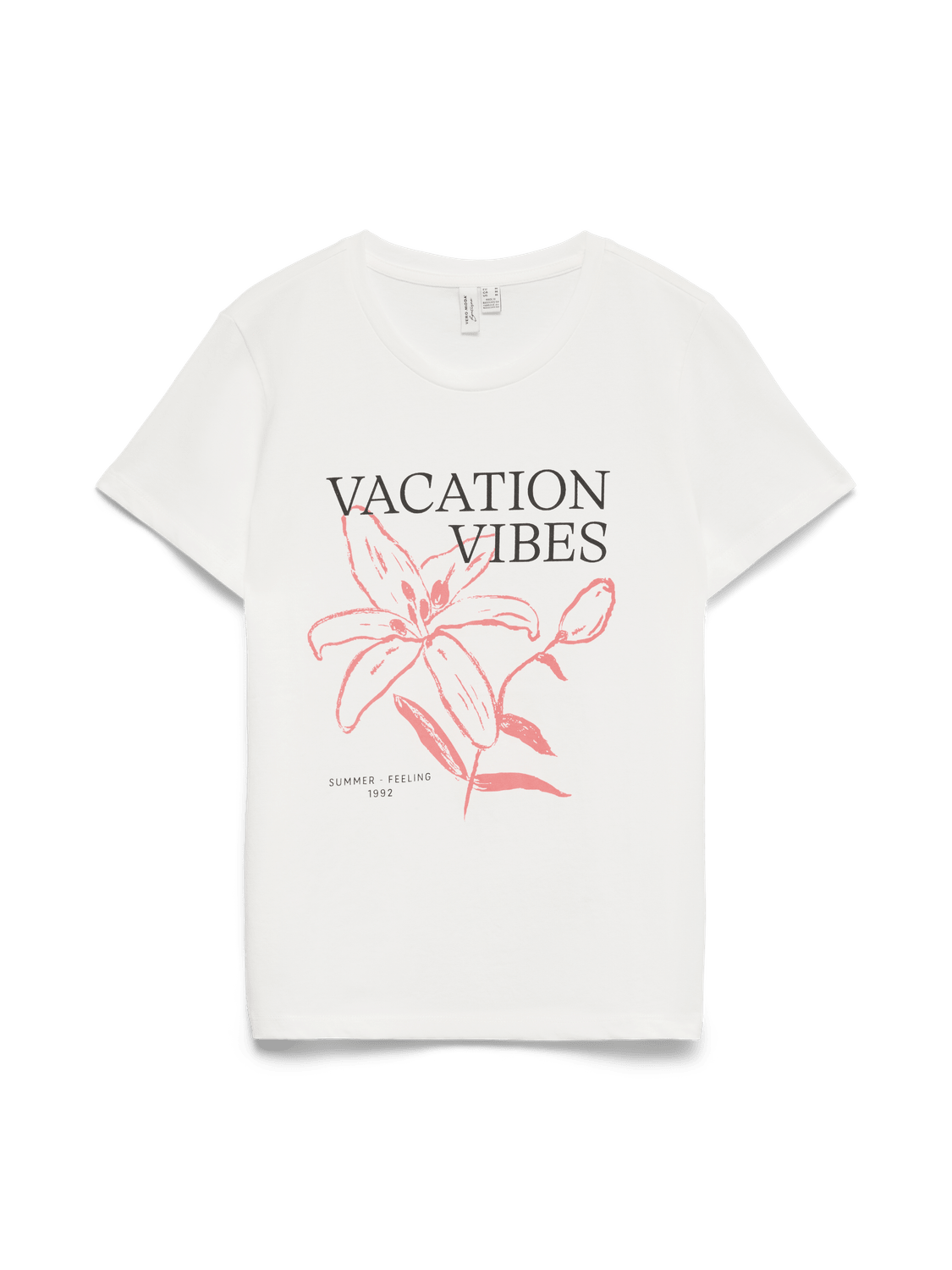 VMKYANNA T-Shirt - Snow White - VERO MODA & VILA Bergvik