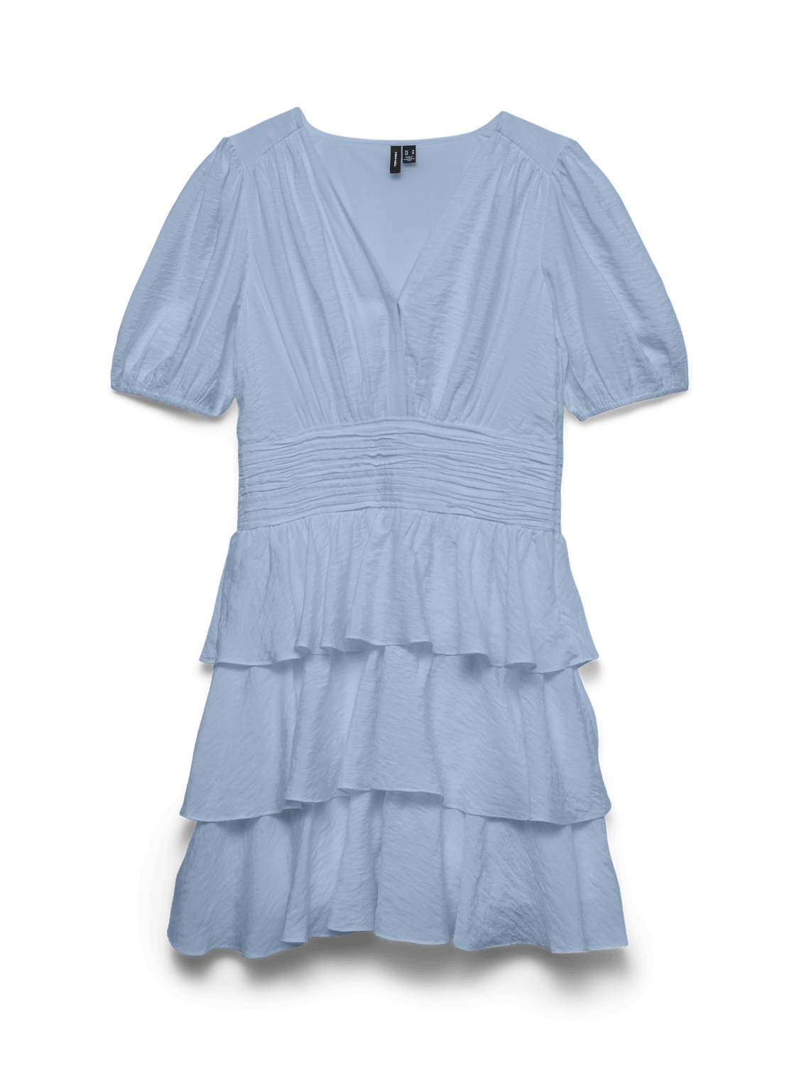 VMLISE Short Dress - Cashmere Blue - VERO MODA & VILA Bergvik