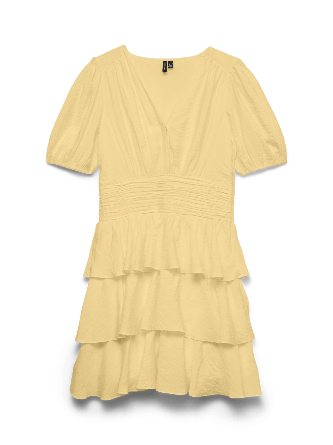 VMLISE Short Dress - Golden Haze - VERO MODA & VILA Bergvik