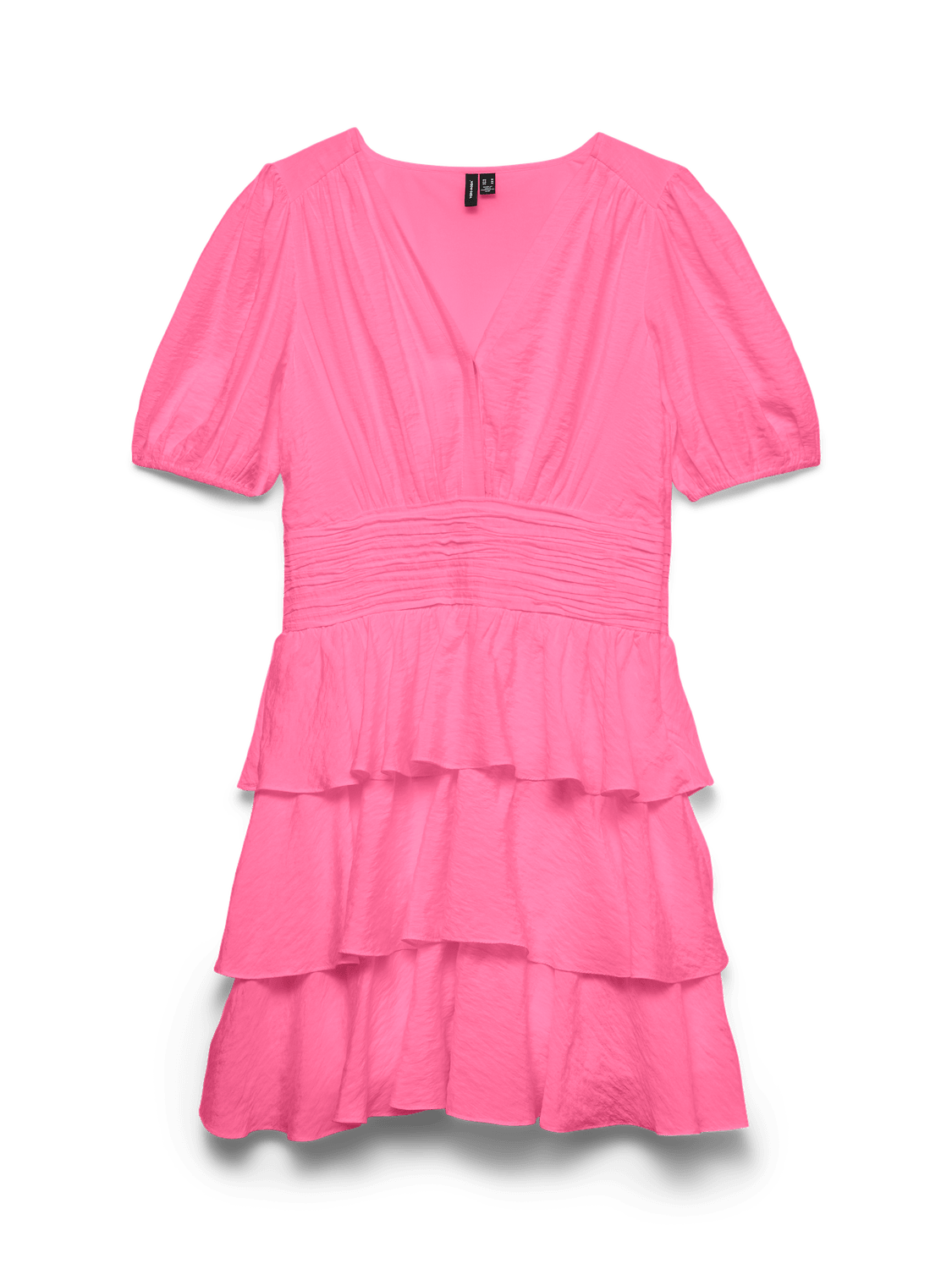 VMLISE Short Dress - Pink Cosmos - VERO MODA & VILA Bergvik