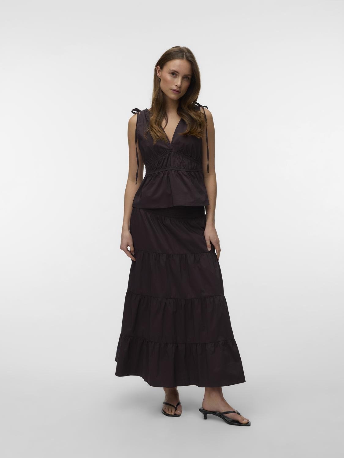 VMLOTUS Top - Chocolate Torte - VERO MODA & VILA Bergvik