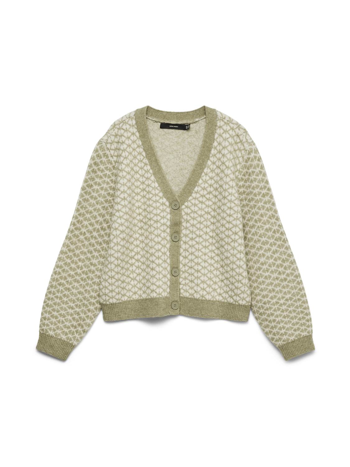VMLOVE Knitted Cardigan - Oil Green - VERO MODA & VILA Bergvik