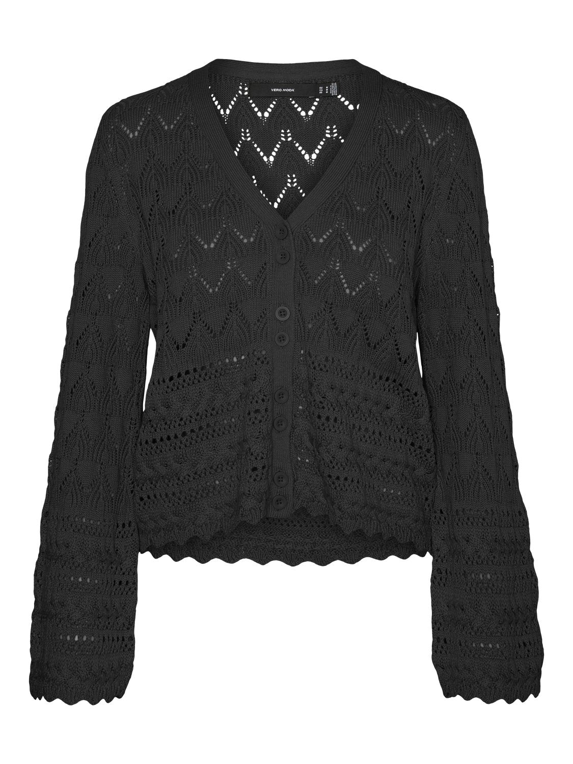 VMLUA Cardigan - Black - VERO MODA & VILA Bergvik