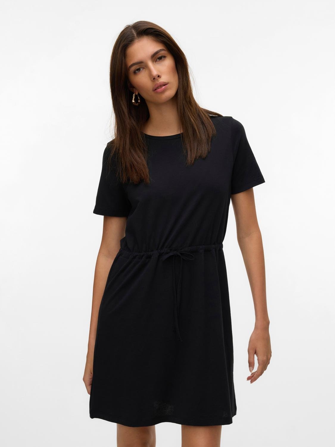 VMLUNA Short Dress - Black - VERO MODA & VILA Bergvik