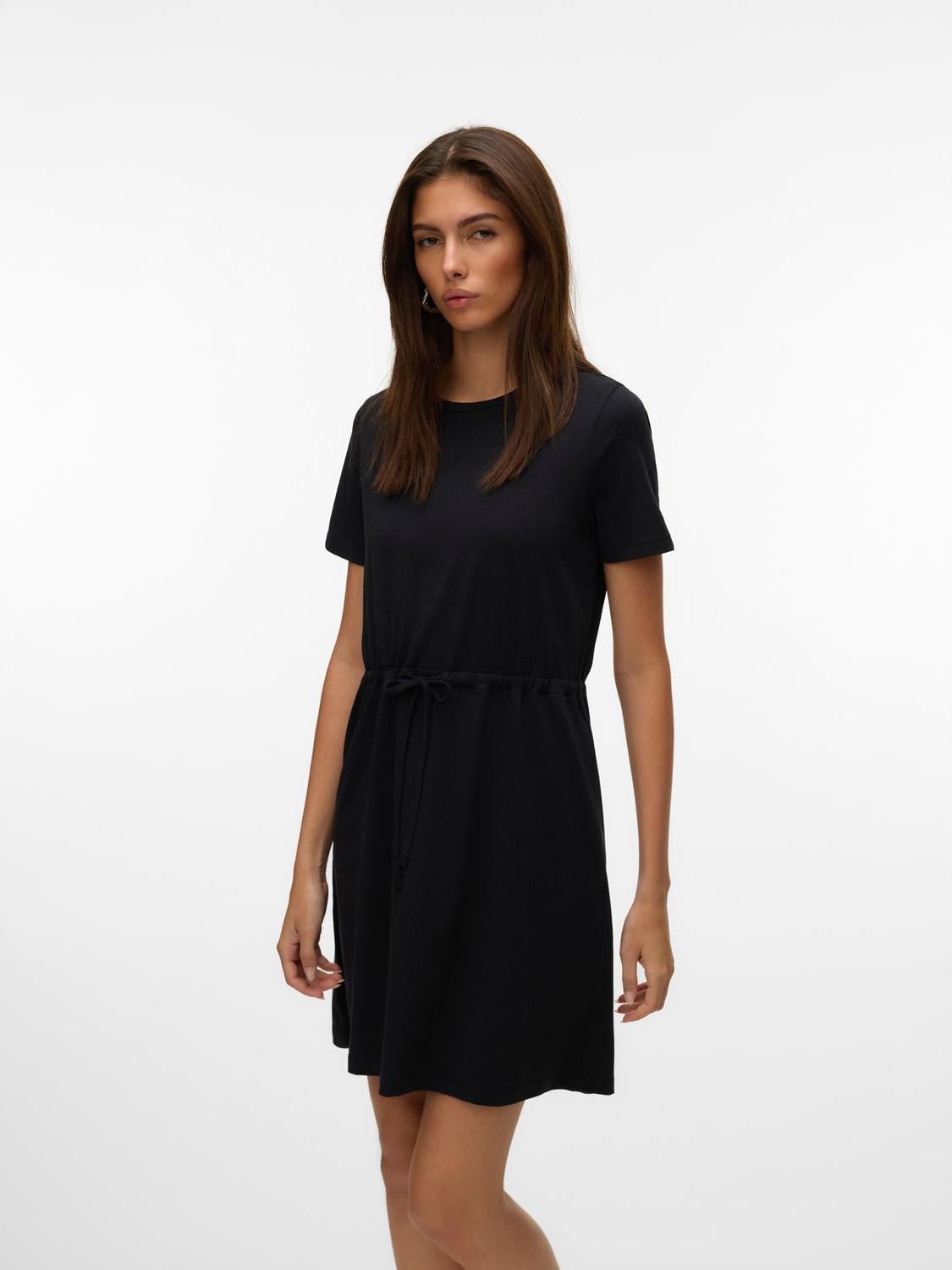 VMLUNA Short Dress - Black - VERO MODA & VILA Bergvik