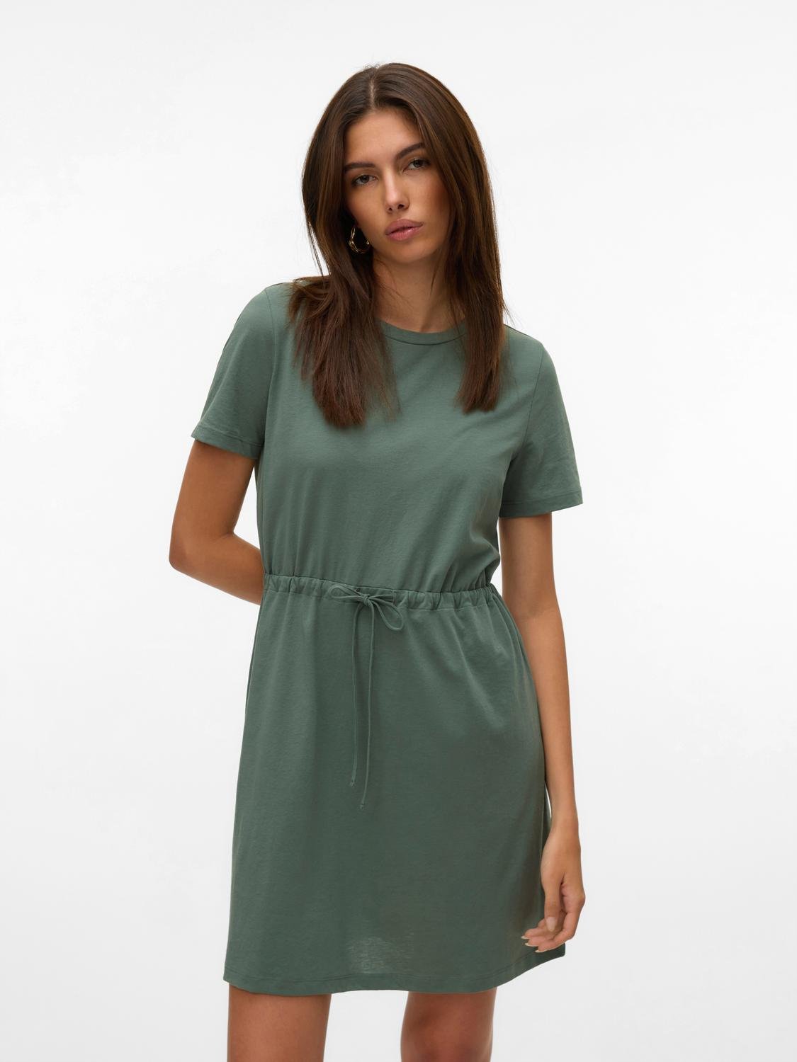 VMLUNA Short Dress - Laurel Wreath - VERO MODA & VILA Bergvik
