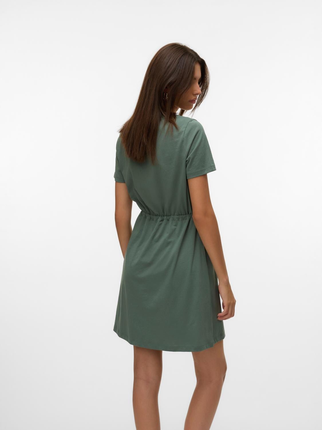 VMLUNA Short Dress - Laurel Wreath - VERO MODA & VILA Bergvik