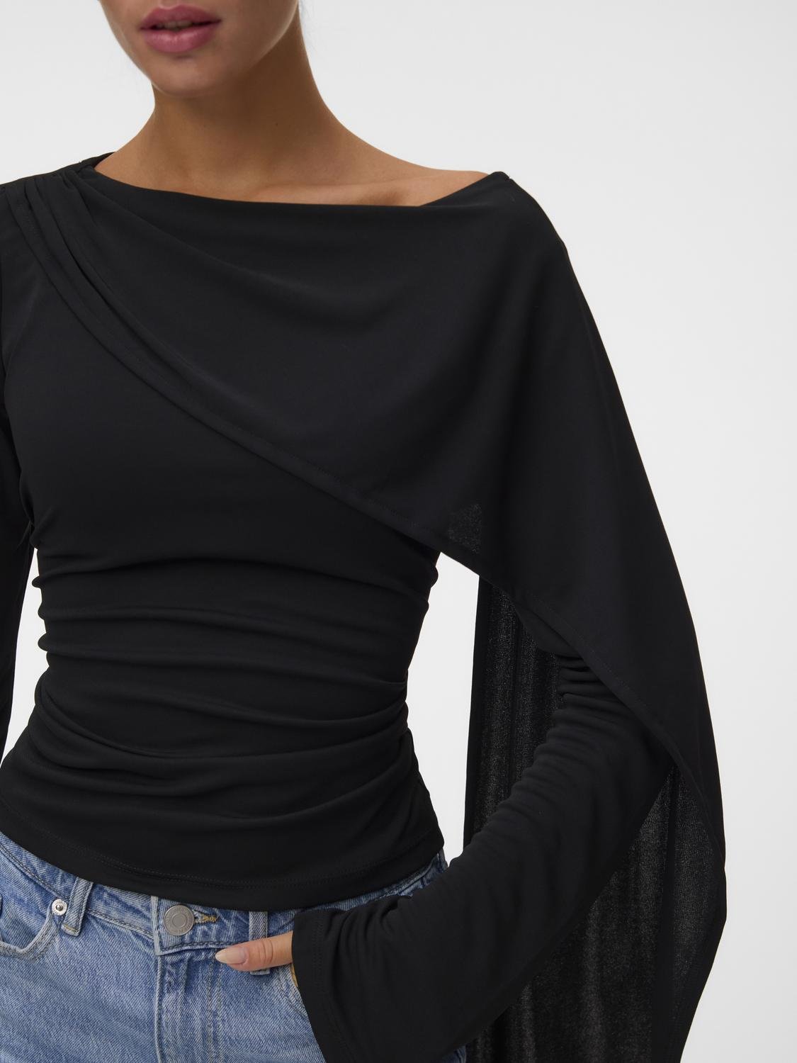 VMMARIE Top - Black - VERO MODA & VILA Bergvik
