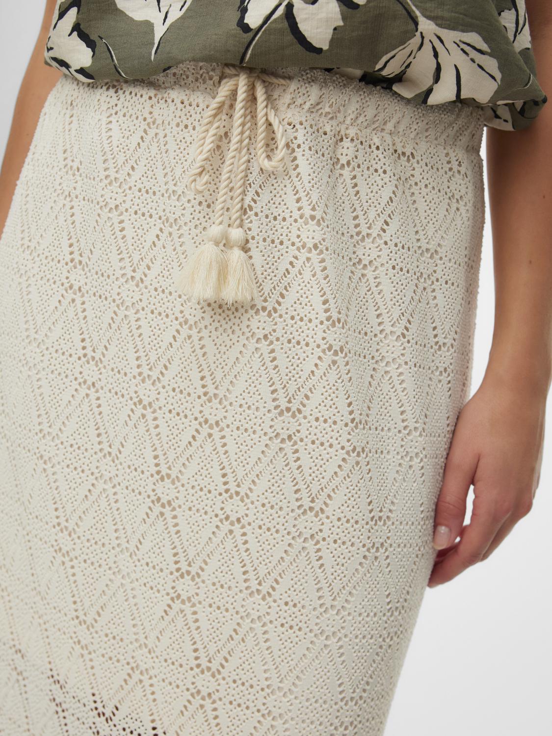 VMMAYA Long Skirt - Birch - VERO MODA & VILA Bergvik