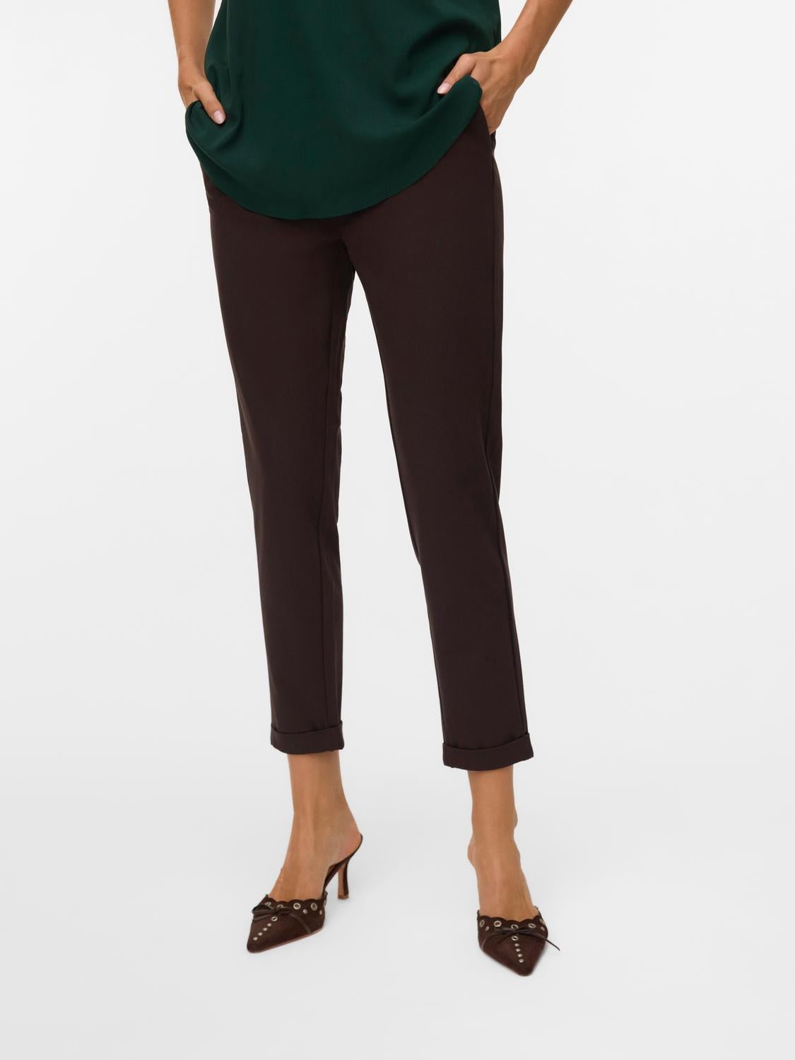 VMMAYA Trousers - Chocolate Torte - VERO MODA & VILA Bergvik