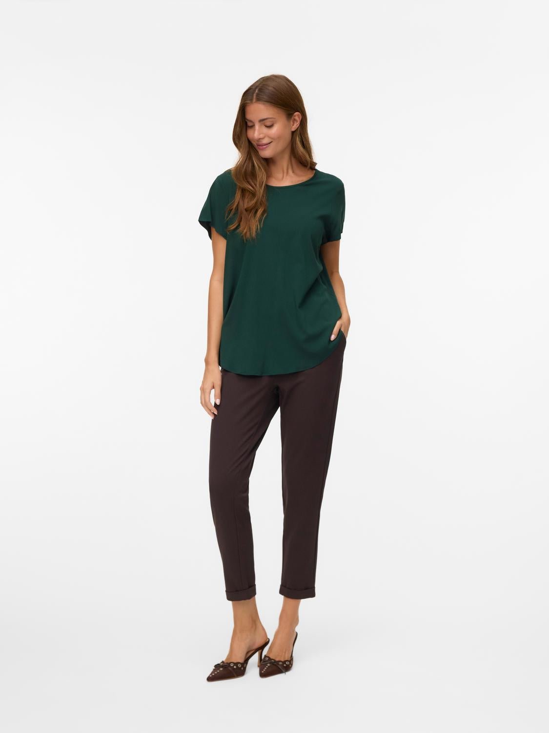 VMMAYA Trousers - Chocolate Torte - VERO MODA & VILA Bergvik