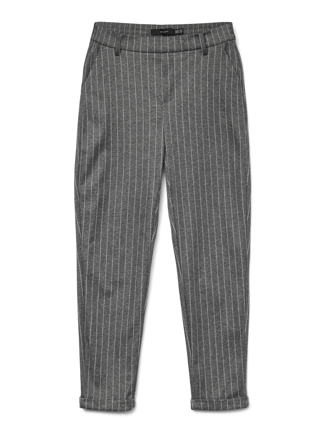 VMMAYA Trousers - Medium Grey Melange - VERO MODA & VILA Bergvik