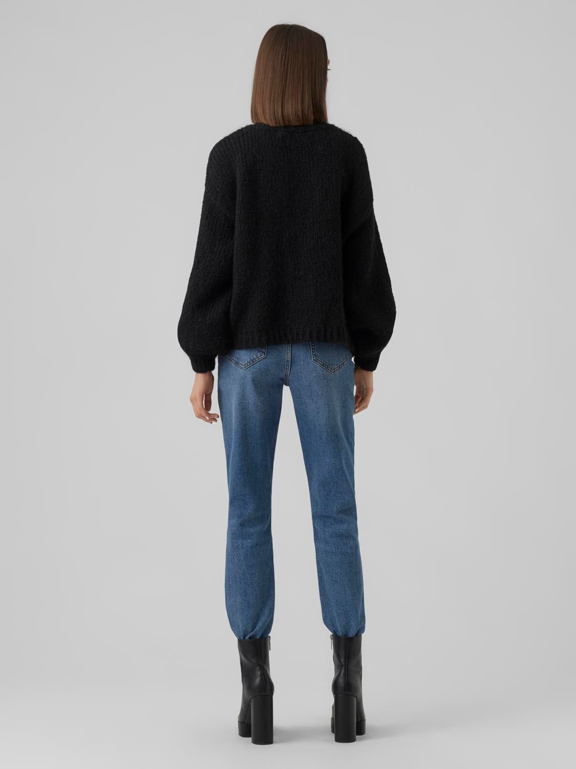 VMMAYBE Knit Cardigan - Black - VERO MODA & VILA Bergvik