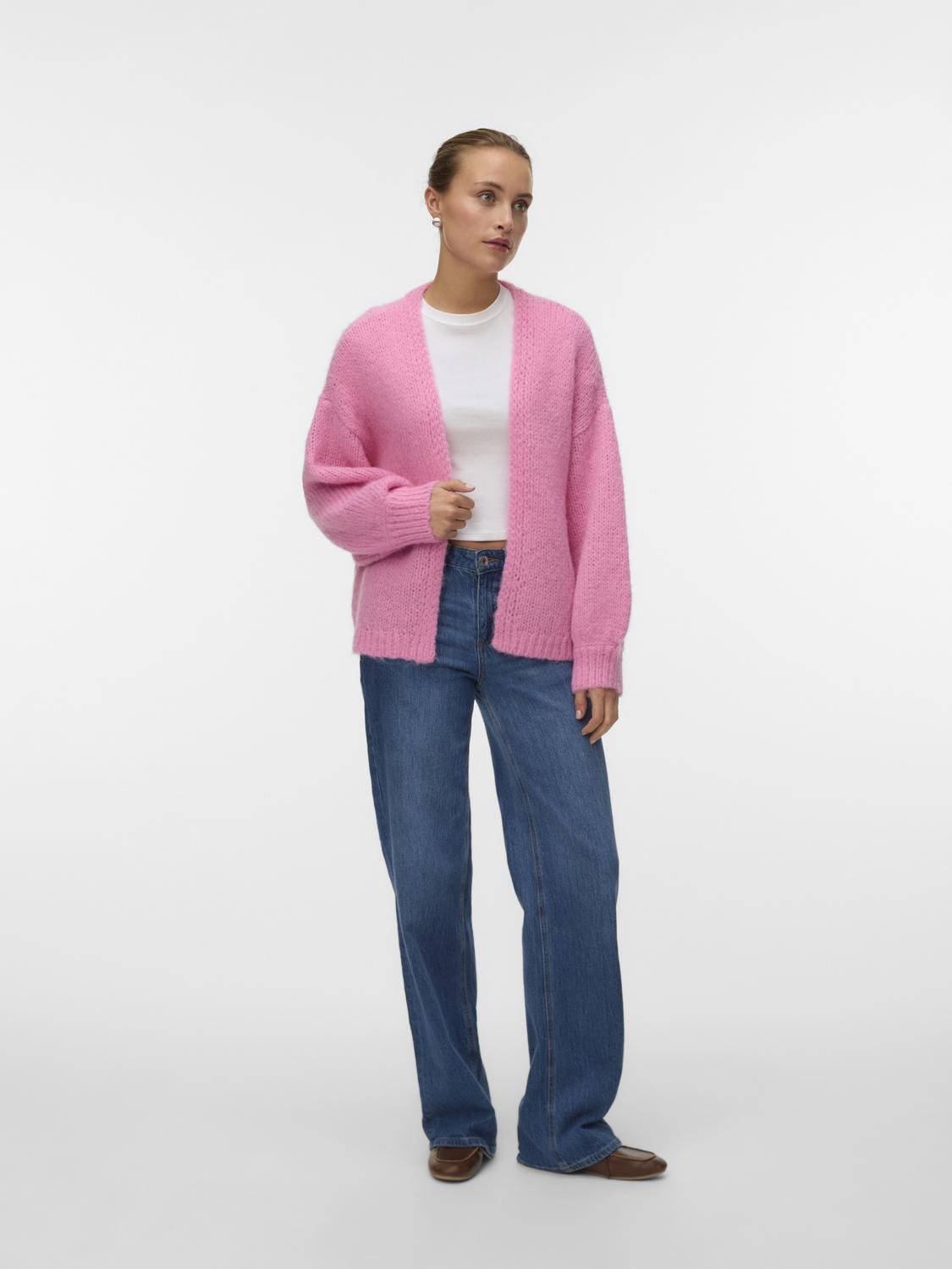 VMMAYBE Knit Cardigan - Pink Cosmos - VERO MODA & VILA Bergvik