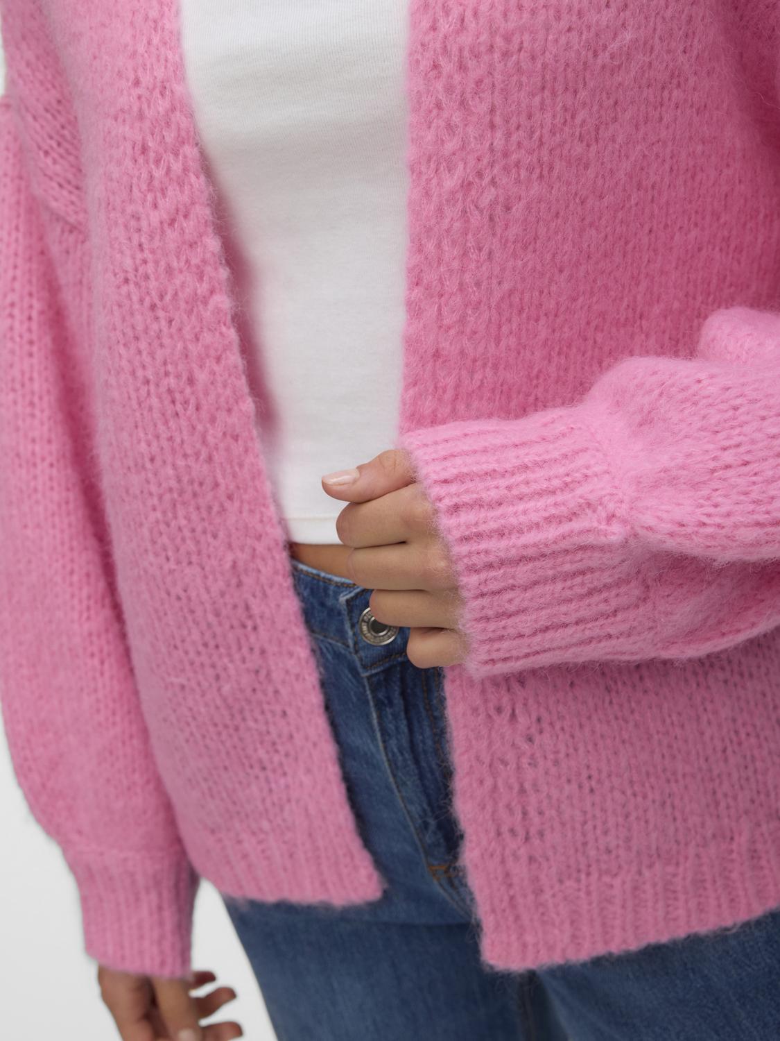 VMMAYBE Knit Cardigan - Pink Cosmos - VERO MODA & VILA Bergvik