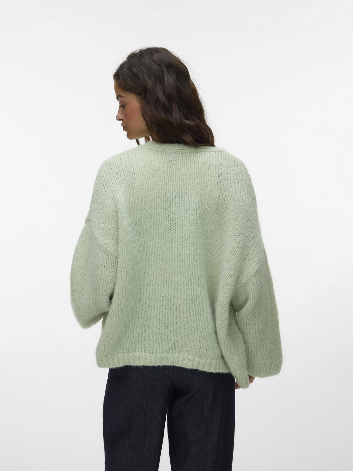 VMMAYBE Knitted Cardigan - Fog Green - VERO MODA & VILA Bergvik