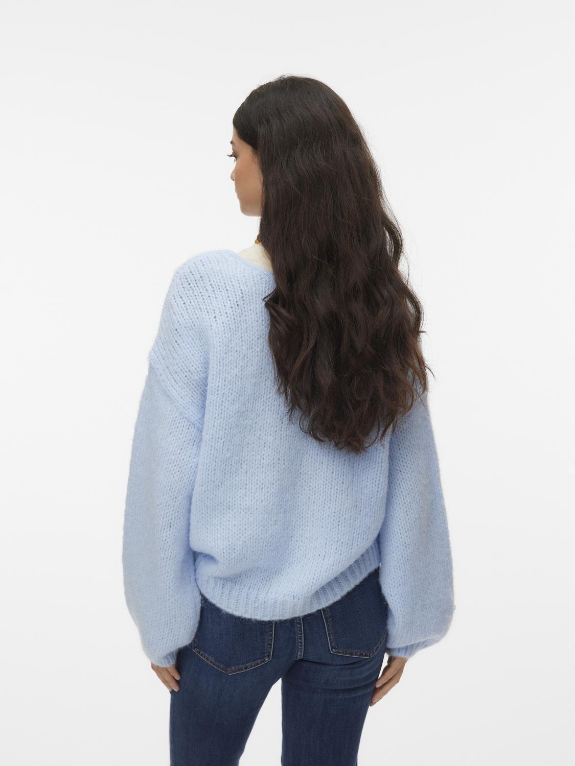 VMMAYBE Pullover - Cashmere Blue - VERO MODA & VILA Bergvik