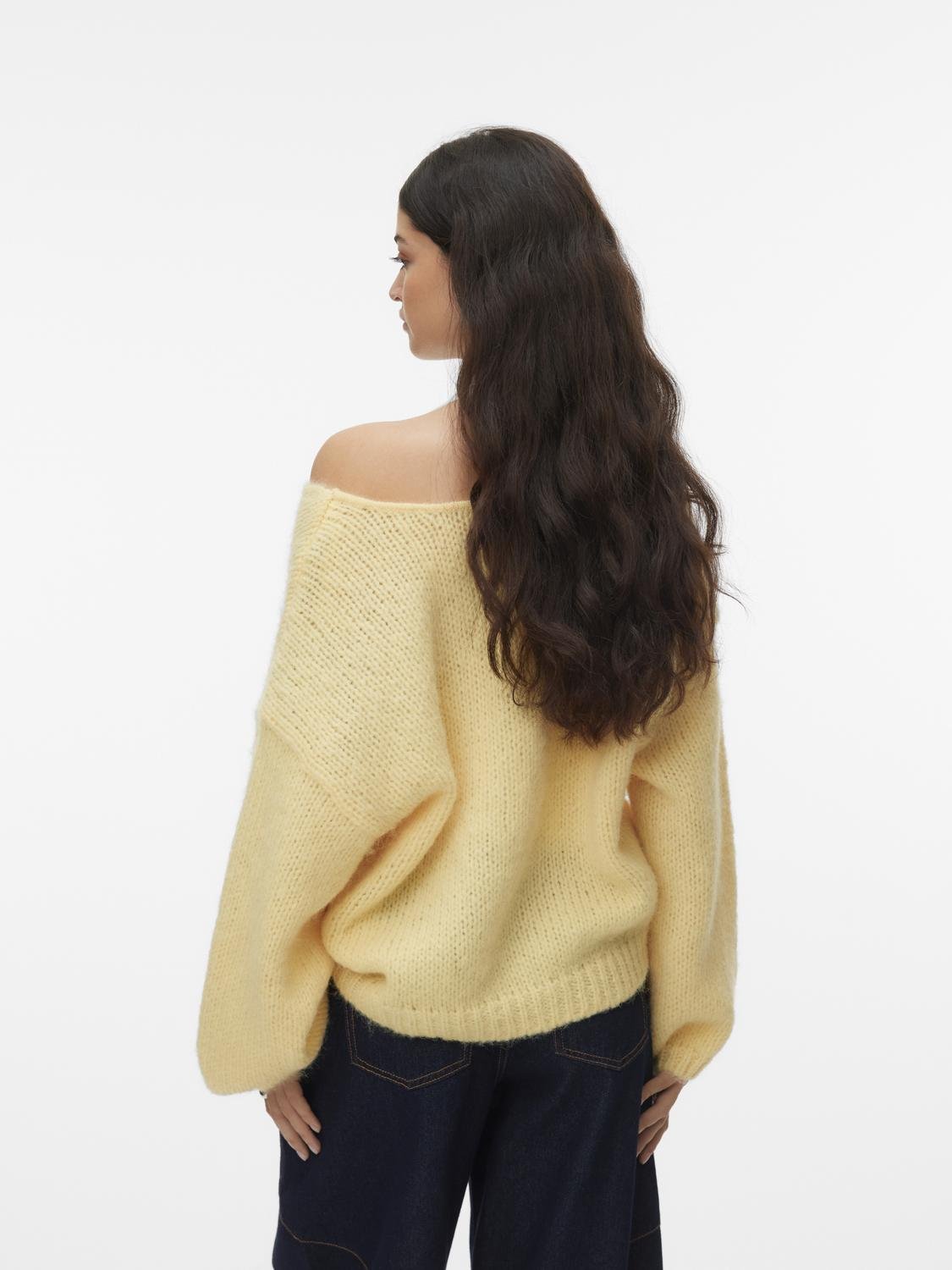 VMMAYBE Pullover - Pale Banana - VERO MODA & VILA Bergvik
