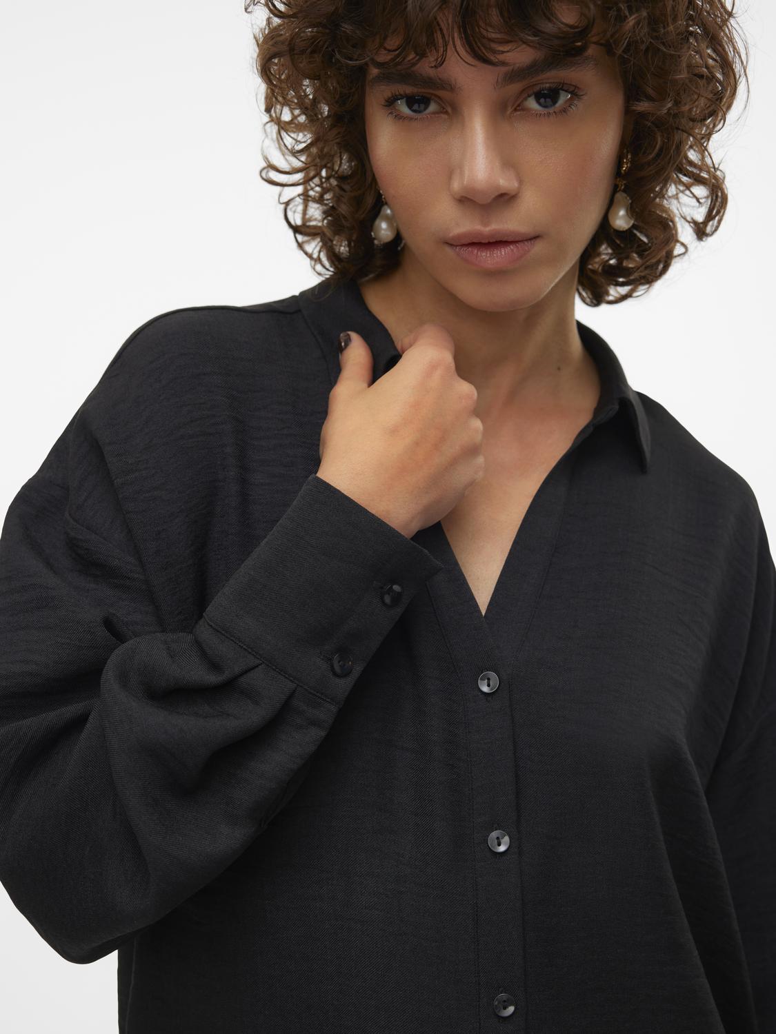 VMMELANEY Shirt - Black - VERO MODA & VILA Bergvik