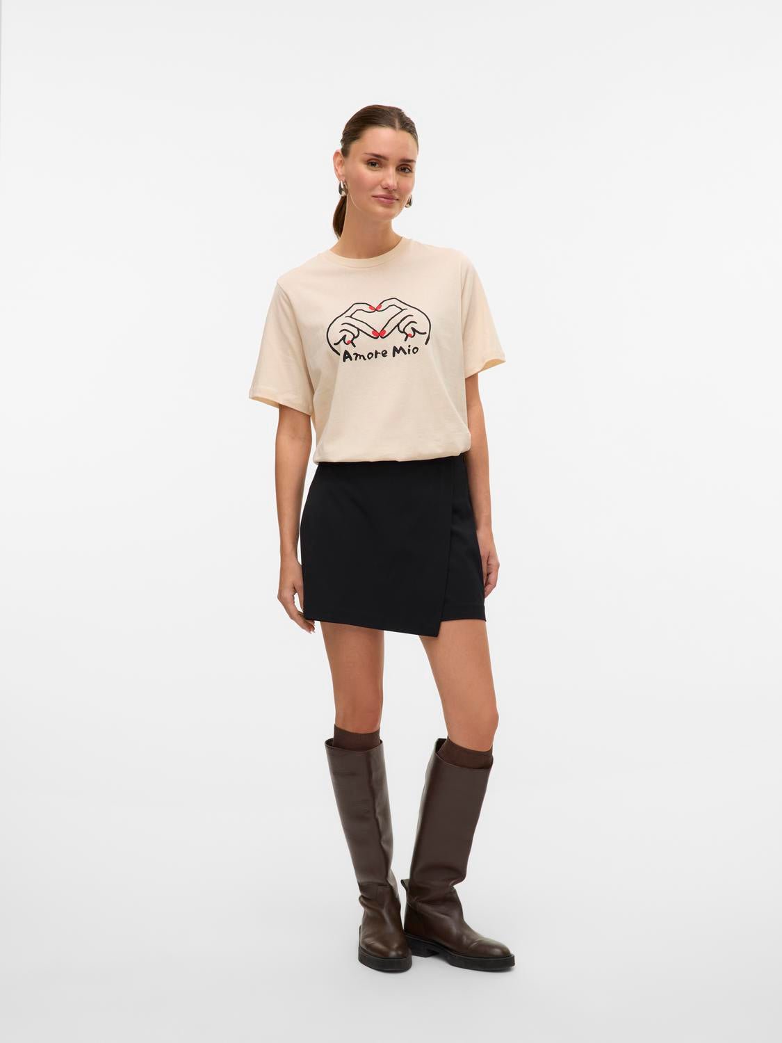 VMMELINA Shorts - Black - VERO MODA & VILA Bergvik