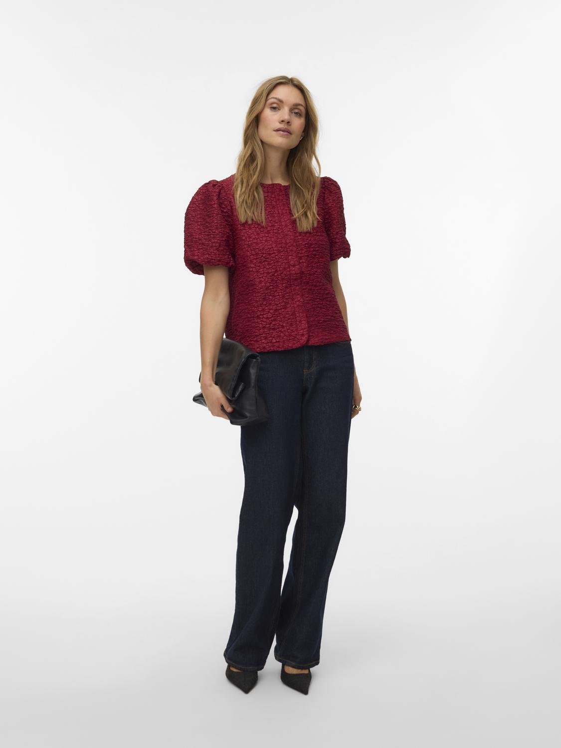 VMMERLE Top - Biking Red - VERO MODA & VILA Bergvik