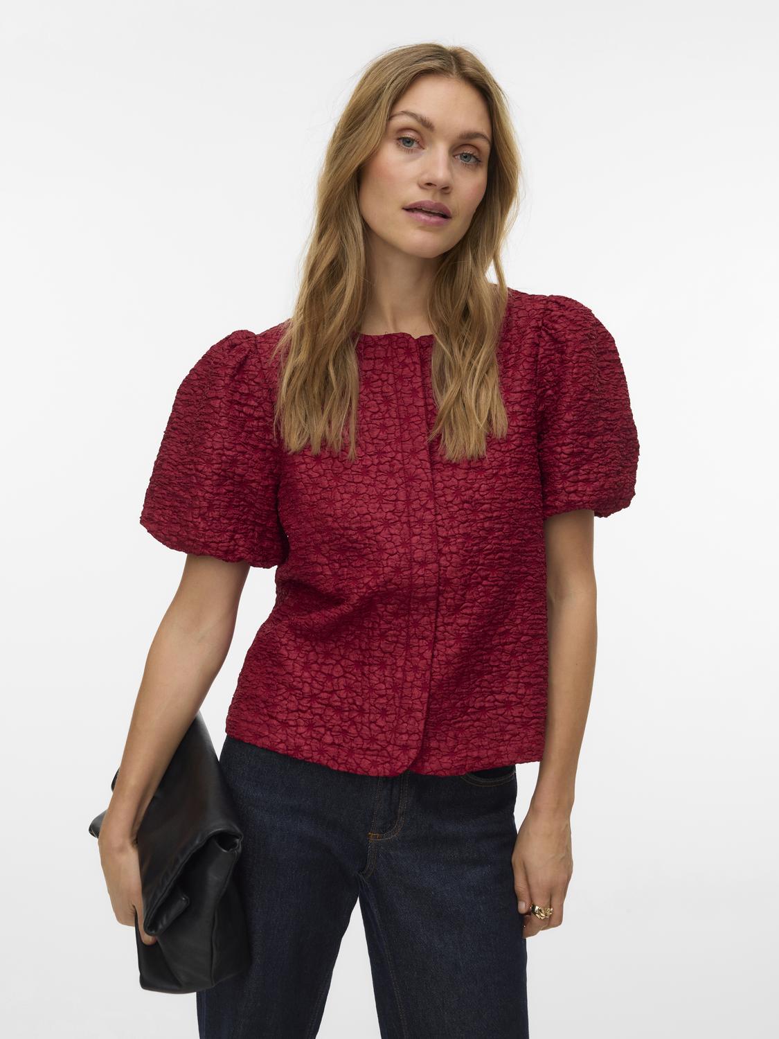 VMMERLE Top - Biking Red - VERO MODA & VILA Bergvik