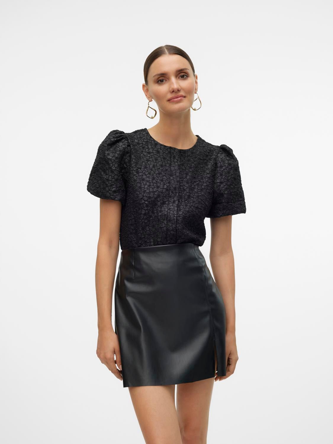 VMMERLE Top - Black - VERO MODA & VILA Bergvik