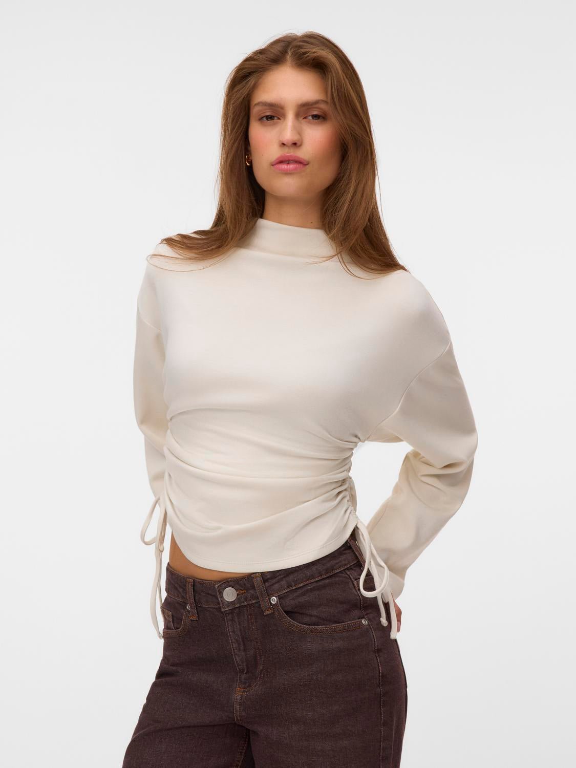 VMMILLE Top - Birch - VERO MODA & VILA Bergvik