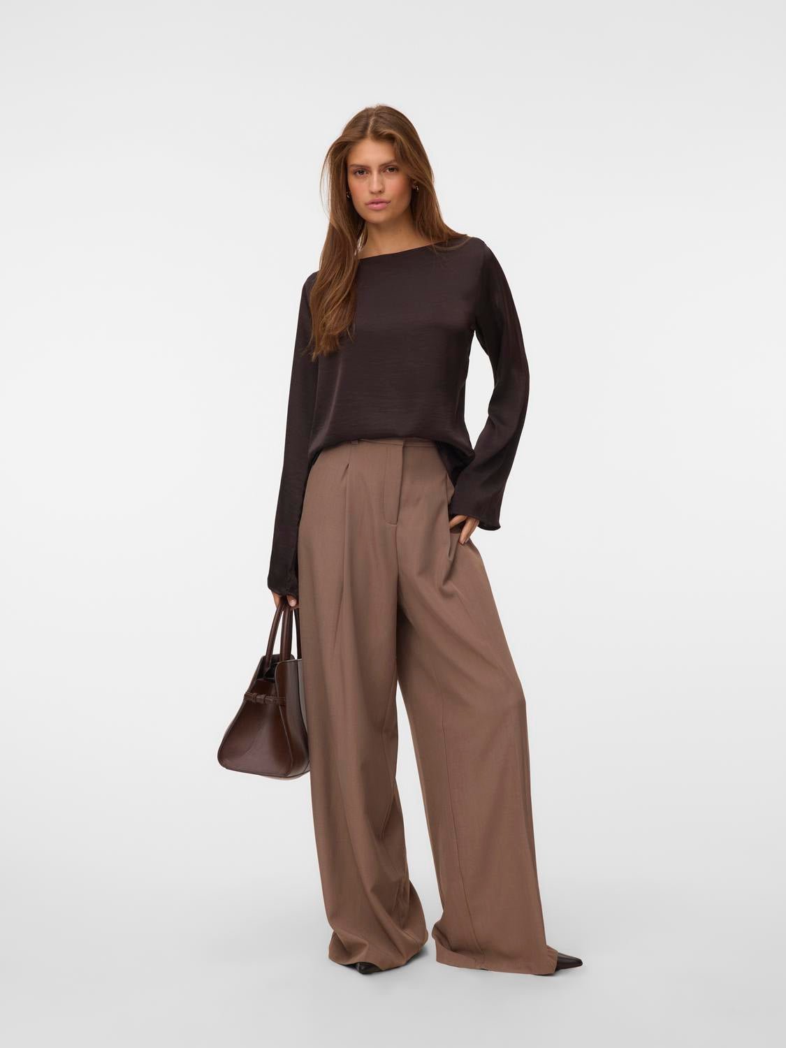 VMMIRO Top - Chocolate Torte - VERO MODA & VILA Bergvik