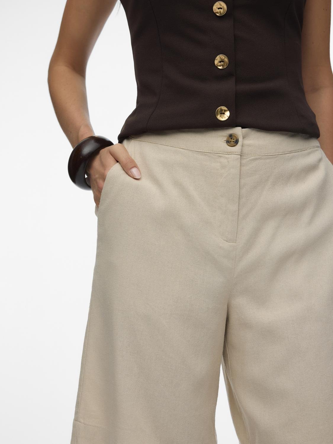 VMMYMILO Shorts - Silver Lining - VERO MODA & VILA Bergvik