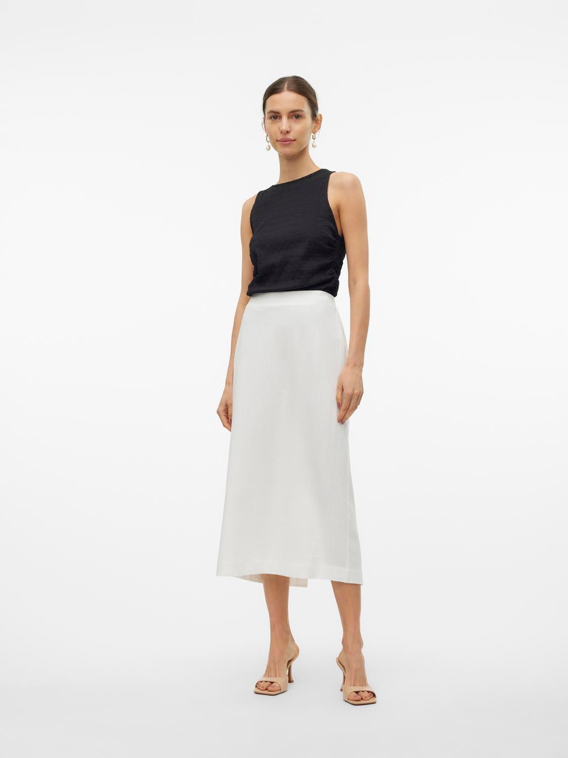 VMMYMILO Skirt - Snow White - VERO MODA & VILA Bergvik