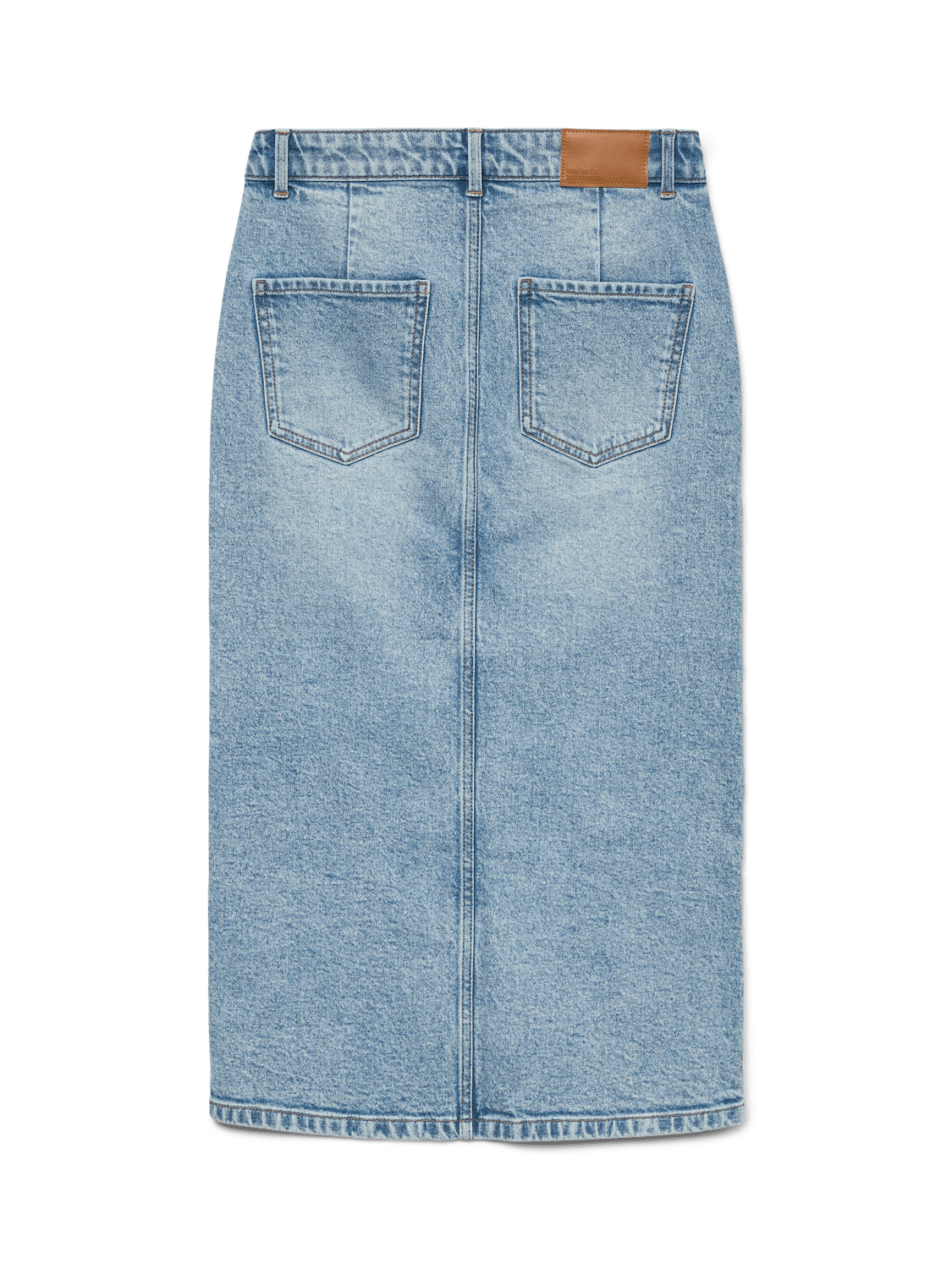 VMNATALIE Midi Skirt - Light Blue Denim - VERO MODA & VILA Bergvik