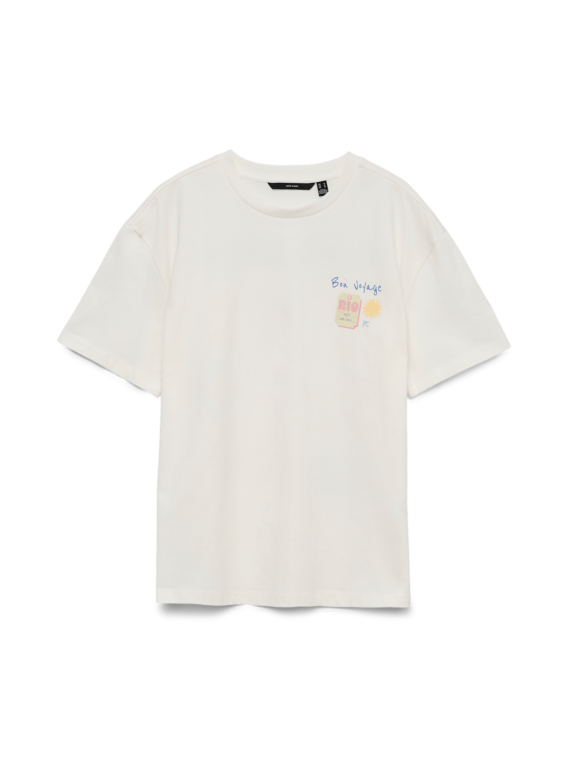VMNINNA T-Shirt - Snow White - VERO MODA & VILA Bergvik