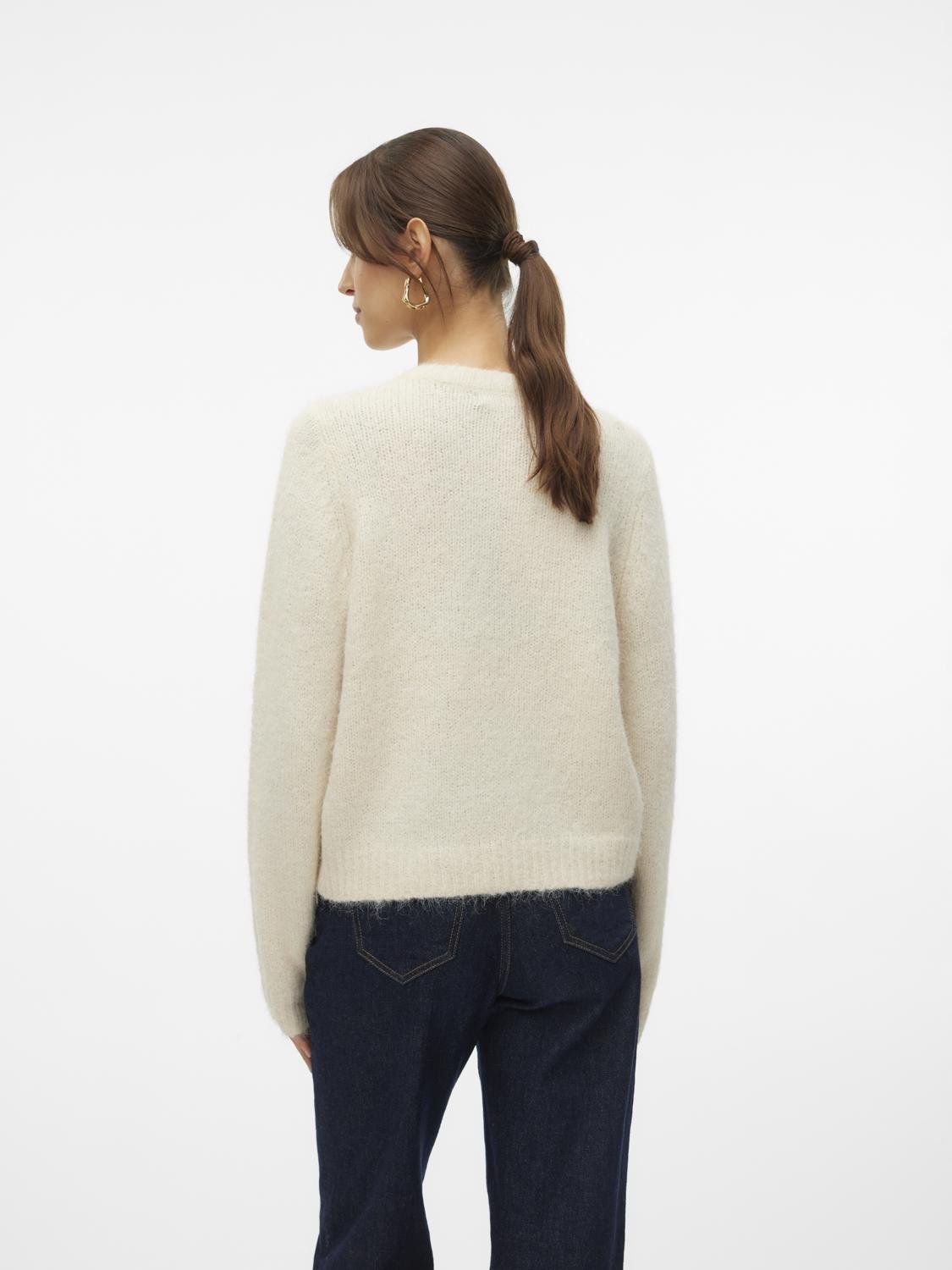 VMNOVAH Knit Cardigan - Birch - VERO MODA & VILA Bergvik