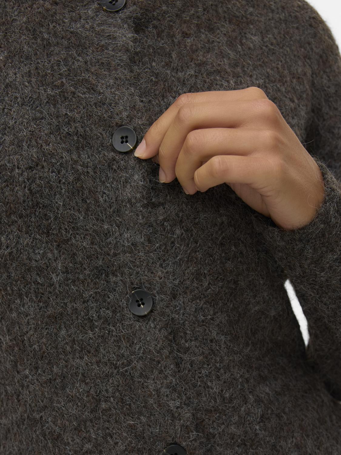 VMNOVAH Knit Cardigan - Chocolate Torte - VERO MODA & VILA Bergvik