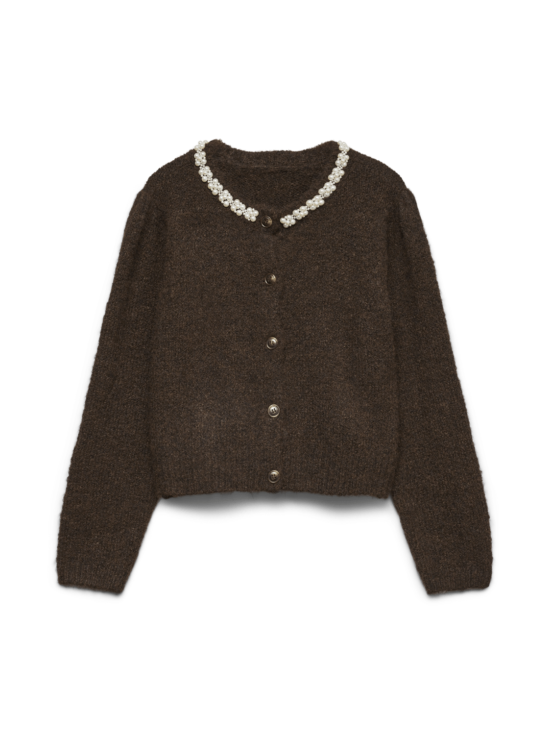 VMOCEAN Knit Cardigan - Chocolate Torte - VERO MODA & VILA Bergvik