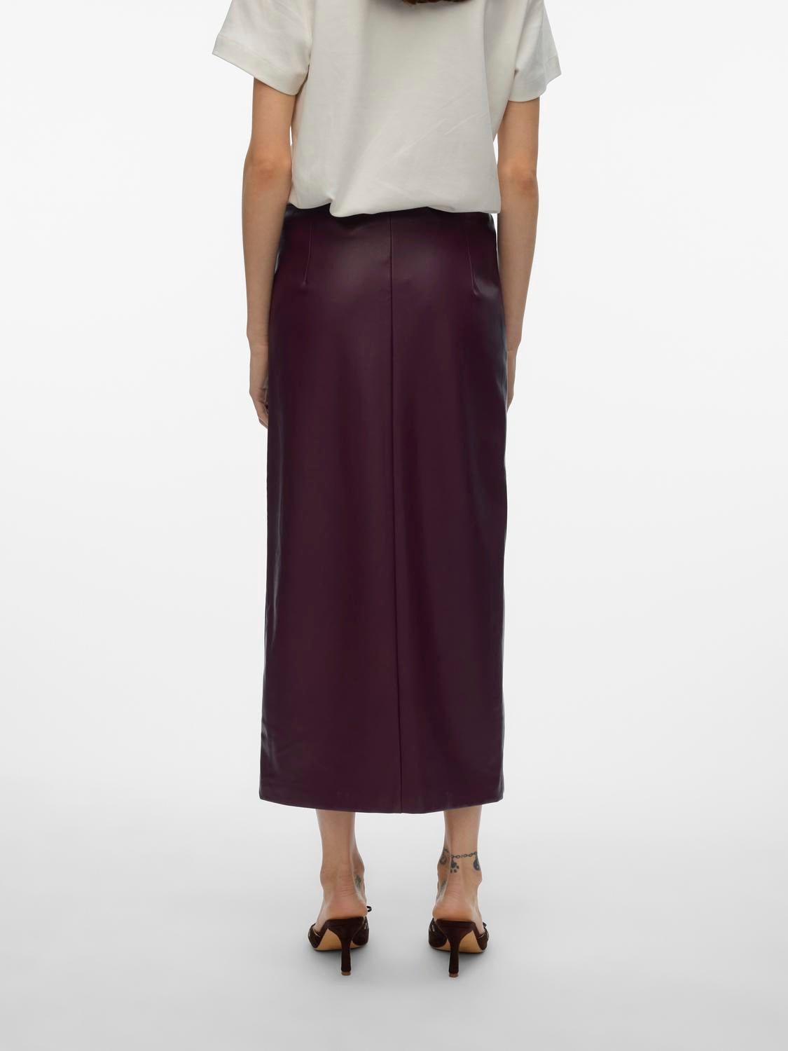 VMOLIVELIPPA Long Skirt - Winetasting - VERO MODA & VILA Bergvik