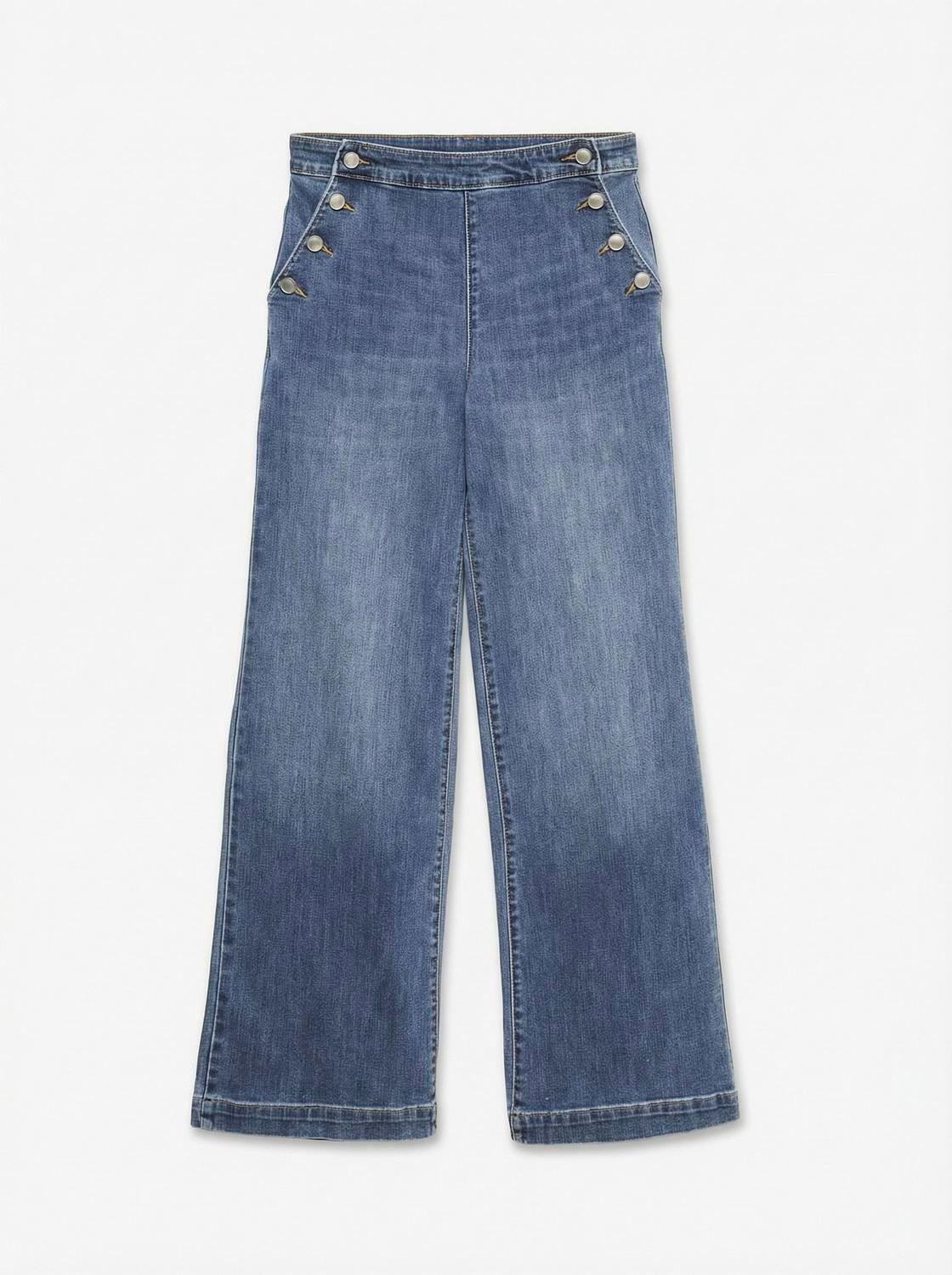 VMOLIVIA Jeans - Medium Blue Denim - VERO MODA & VILA Bergvik