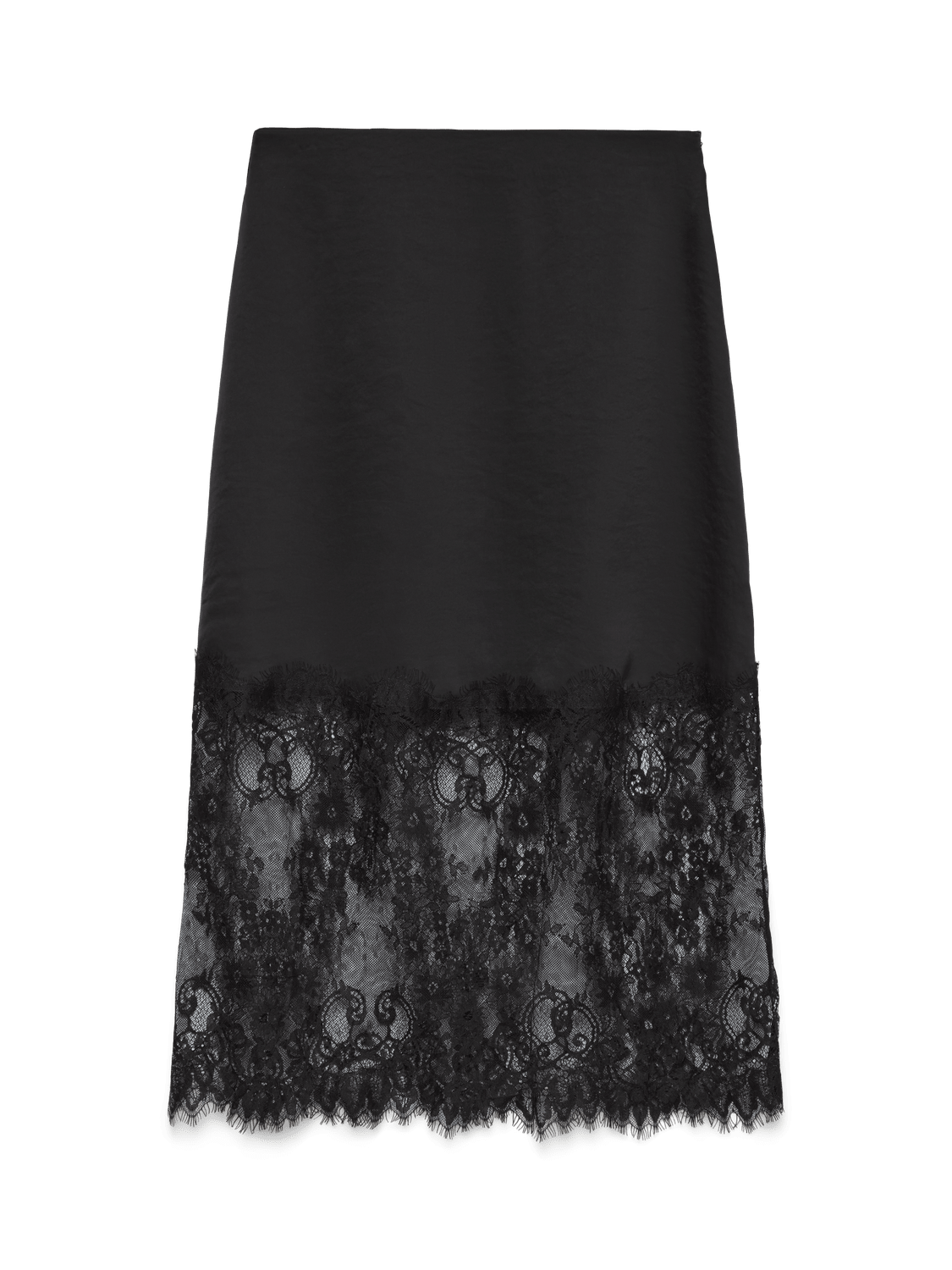 VMOLLIE Midi Skirt - Black - VERO MODA & VILA Bergvik