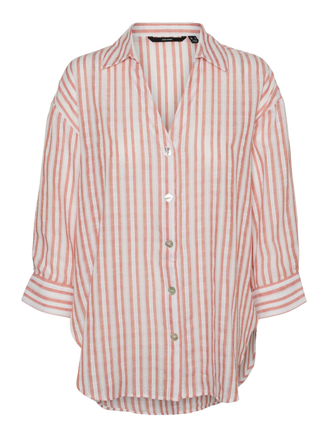 VMOLLIE Shirts - Burnt Sienna - VERO MODA & VILA Bergvik