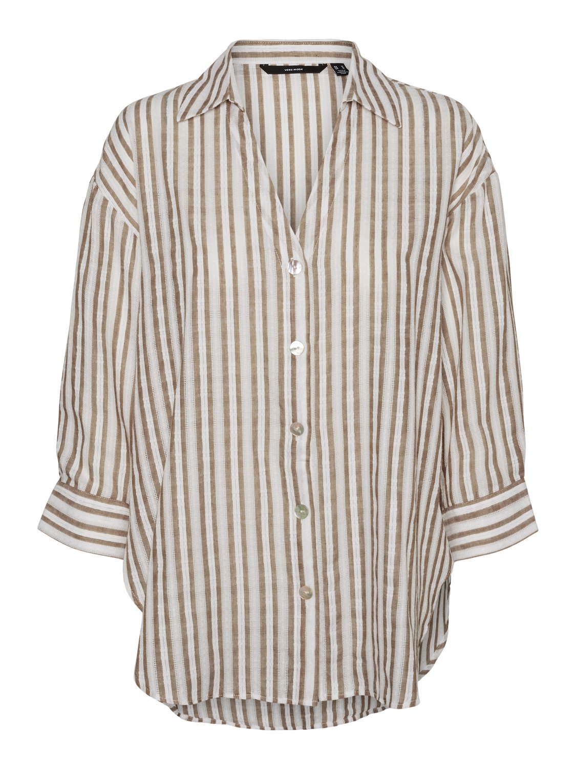 VMOLLIE Shirts - Silver Mink - VERO MODA & VILA Bergvik
