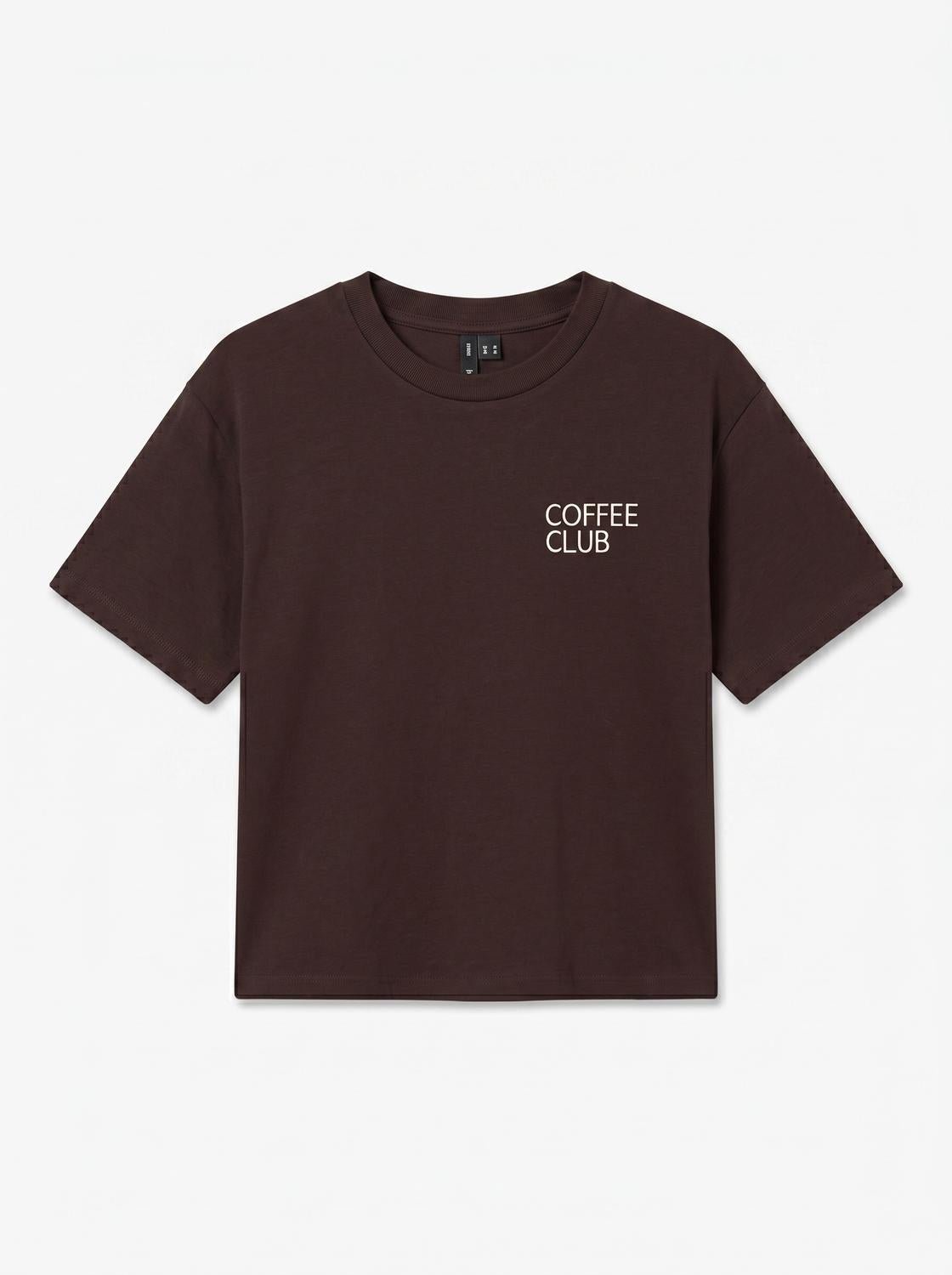 VMPAULINA T-shirt - Chocolate Torte - VERO MODA & VILA Bergvik