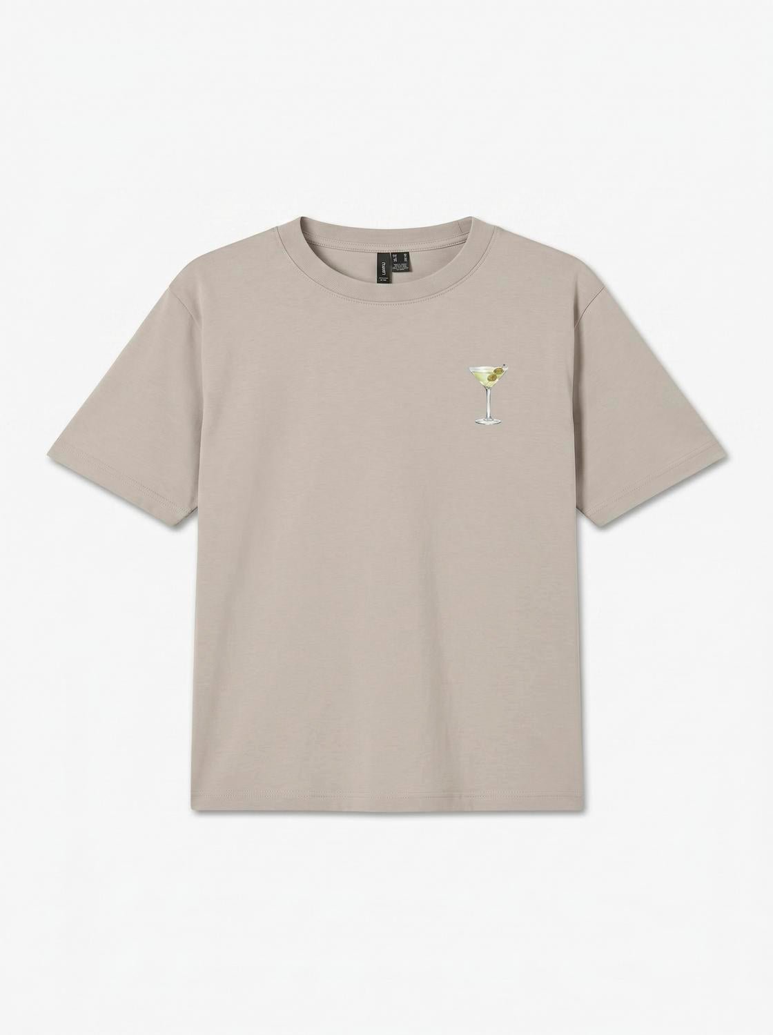 VMPAULINA T-shirt - Pumice Stone - VERO MODA & VILA Bergvik