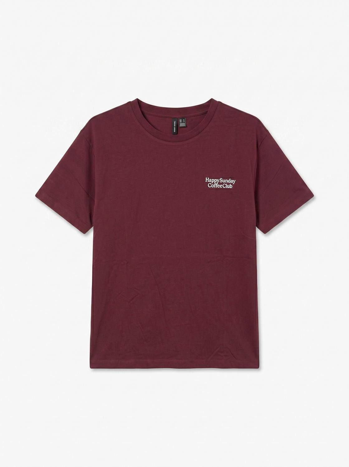 VMPAULINA T-shirt - Windsor Wine - VERO MODA & VILA Bergvik
