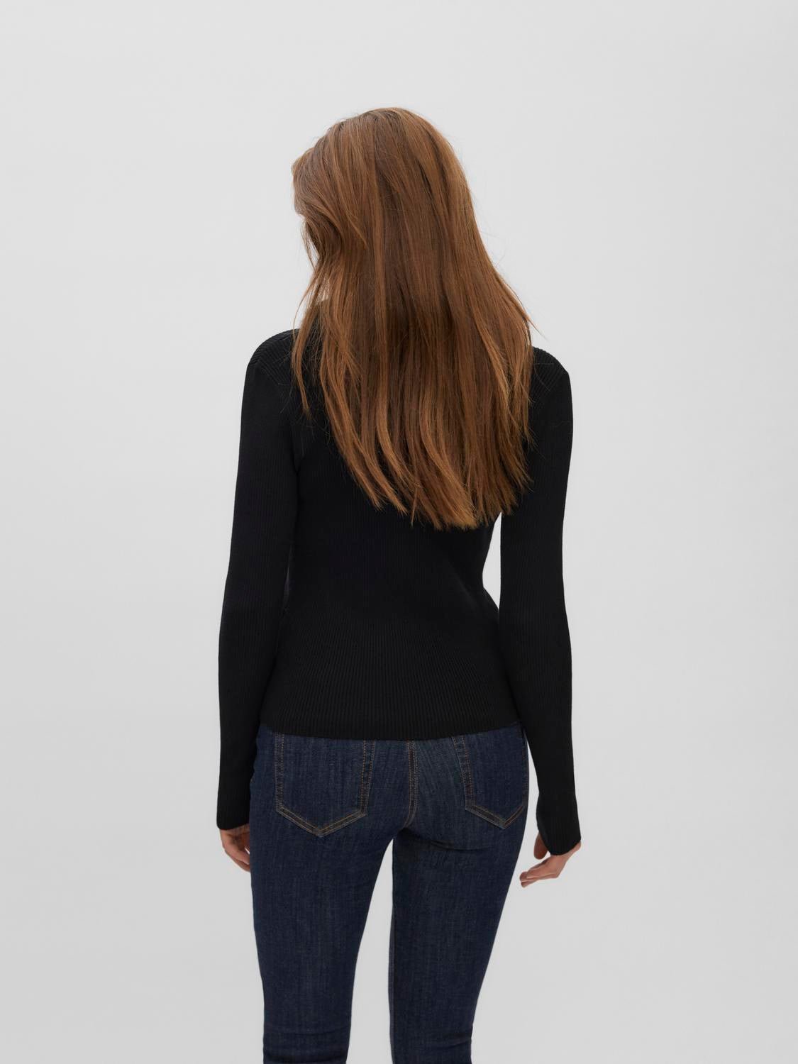 VMPHOENIX Knitted Cardigan - Black - VERO MODA & VILA Bergvik