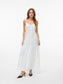 VMQUINCY Long Dress - Snow White - VERO MODA & VILA Bergvik