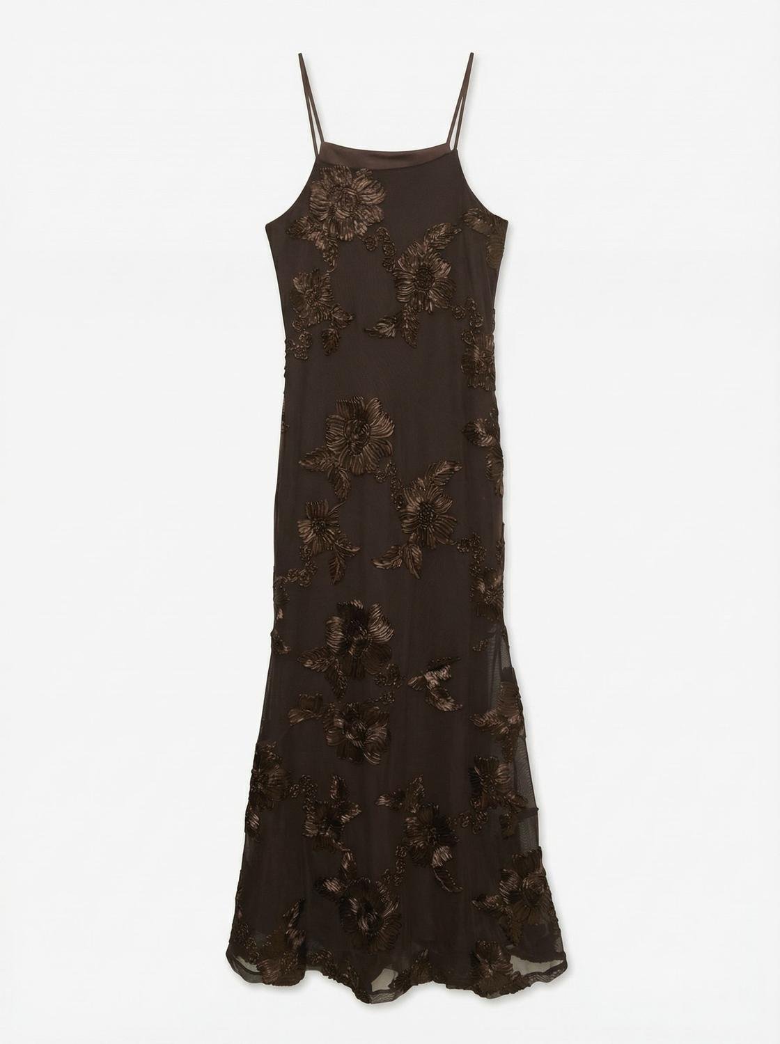 VMQUINN Long Dress - Chicory Coffee - VERO MODA & VILA Bergvik